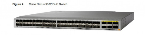 Cisco Nexus n9k-9372px-e front